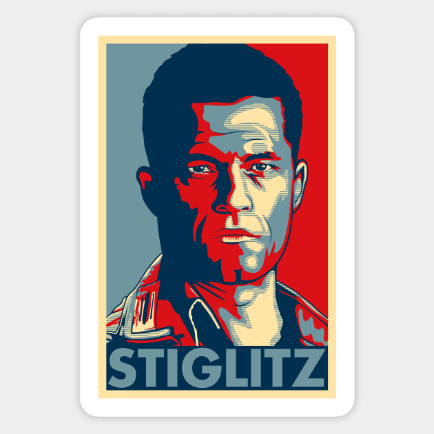 Hugo Stiglitz "Hope" Poster Sticker by Woah_Jonny